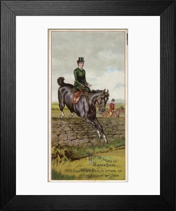 Framed Print : Lady Riding Sidesaddle Framed Print : Lady Riding Sidesaddle