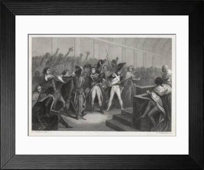 Framed Print : Napoleon Coup D etat 4 Framed Print : Napoleon Coup D etat 4