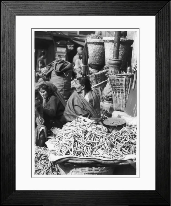 Framed Print : Market Women, Nepal Framed Print : Market Women, Nepal