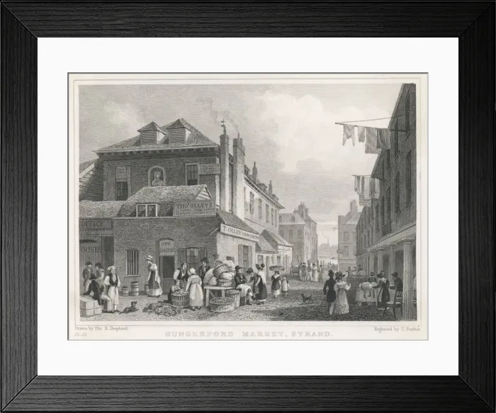 Framed Print : Hungerford Market, London Framed Print : Hungerford Market, London