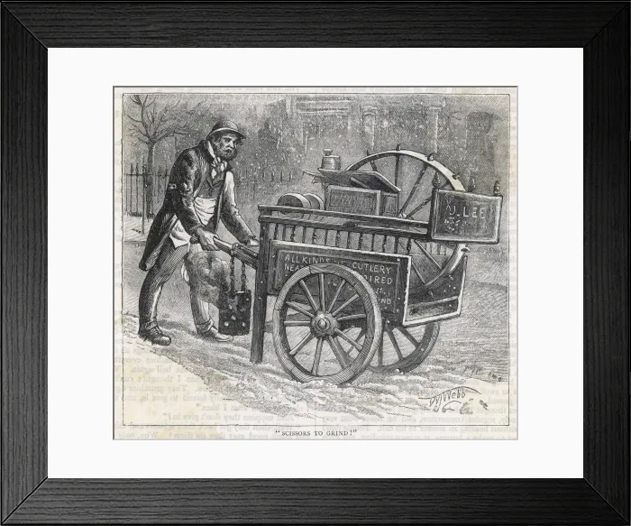 Framed Print : Scissors to Grind Framed Print : Scissors to Grind