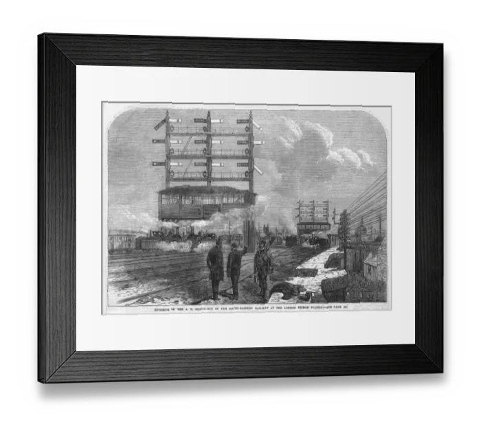 Framed Print : London Bridge Station s Framed Print : London Bridge Station s