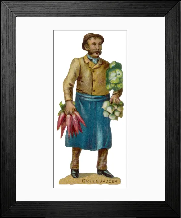 Framed Print : Greengrocer Scrap Framed Print : Greengrocer Scrap