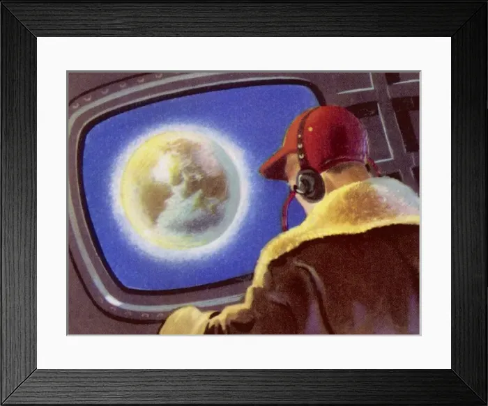 Framed Print : Earth from Space Framed Print : Earth from Space