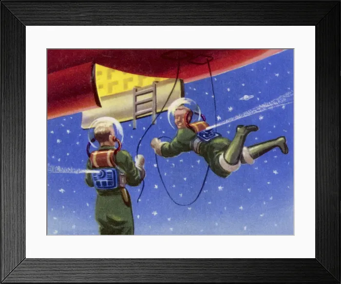 Framed Print : Floating in Space Framed Print : Floating in Space