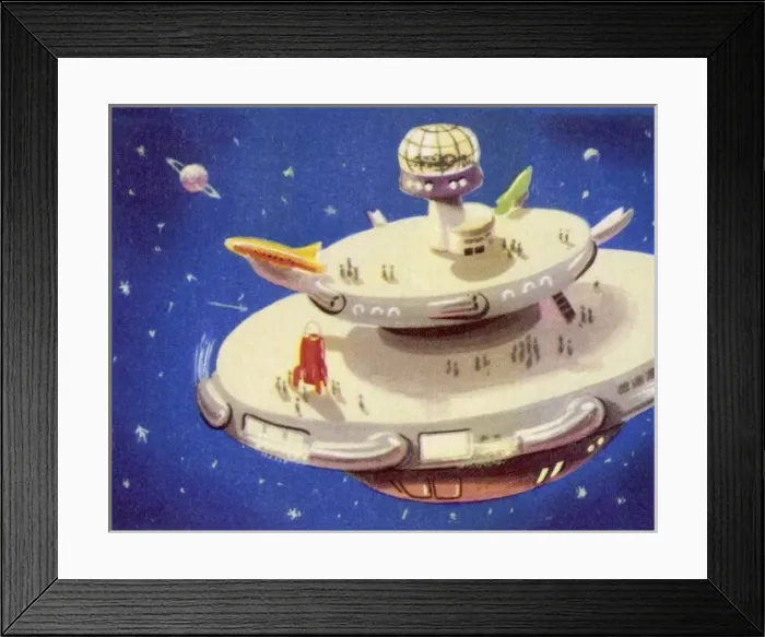 Framed Print : Man-Made Satellite Framed Print : Man-Made Satellite