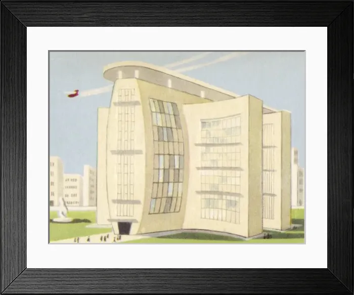 Framed Print : Apartment Block Framed Print : Apartment Block