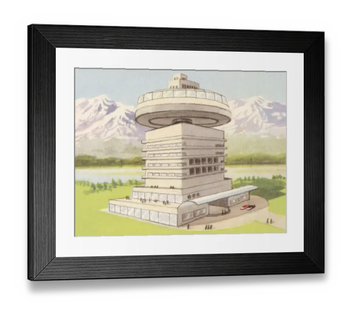 Framed Print : Rotating Sanatorium Framed Print : Rotating Sanatorium