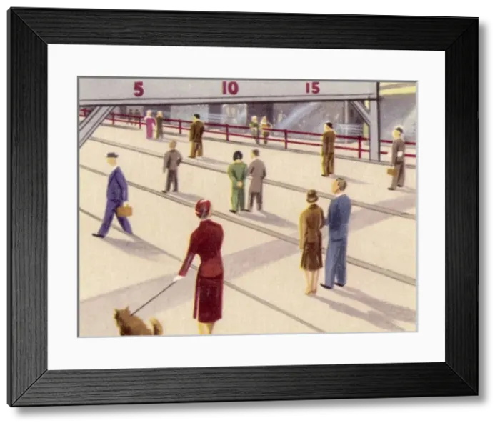 Framed Print : Rolling Sidewalk Framed Print : Rolling Sidewalk