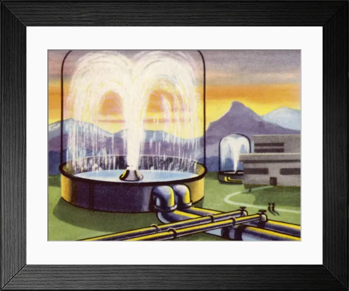 Framed Print : Exploiting a Geyser Framed Print : Exploiting a Geyser