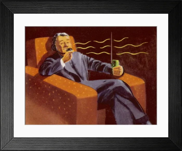 Framed Print : Pocket Radio-Telephone Framed Print : Pocket Radio-Telephone