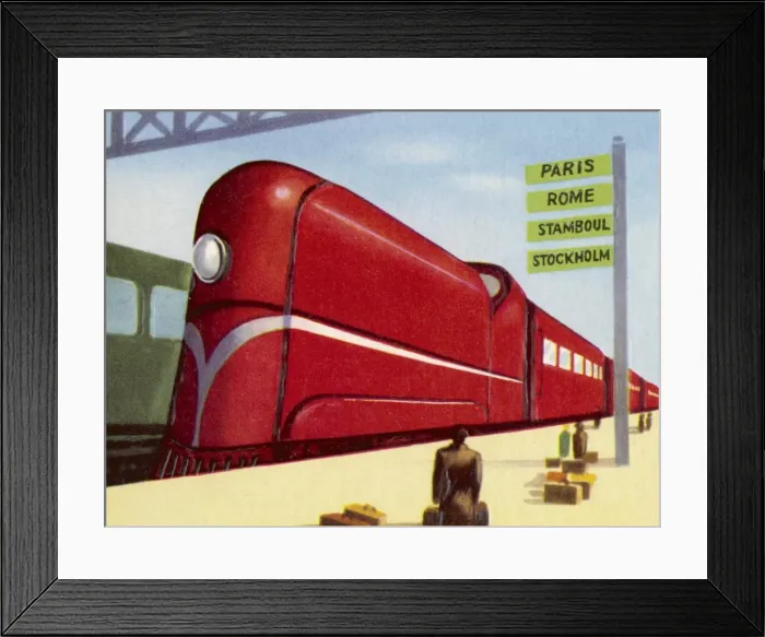 Framed Print : Intercontinental Train Framed Print : Intercontinental Train