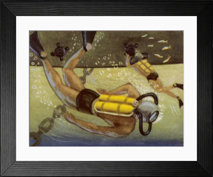 Framed Print : Attacking a Warship Framed Print : Attacking a Warship