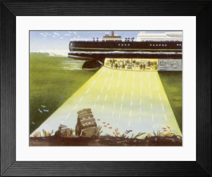 Framed Print : Observing Sea Depths Framed Print : Observing Sea Depths
