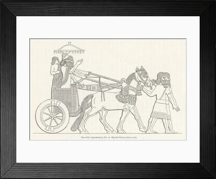 Framed Print : Chariot of Assyria Framed Print : Chariot of Assyria