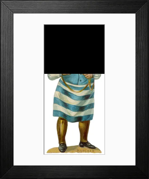 Framed Print : Butcher Scrap Framed Print : Butcher Scrap