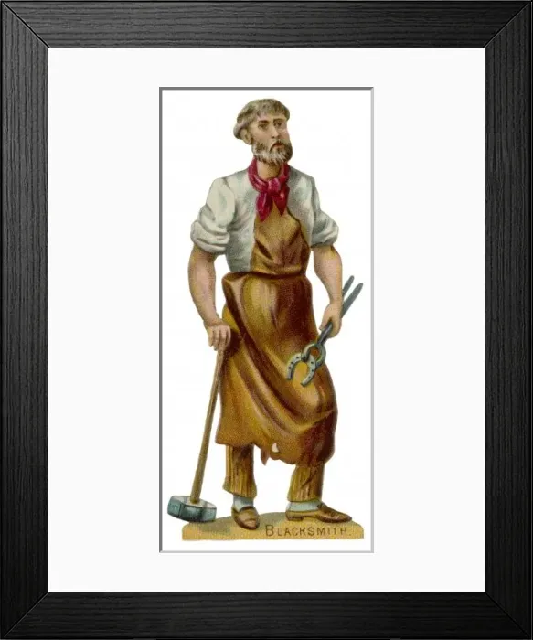 Framed Print : Blacksmith Scrap Framed Print : Blacksmith Scrap