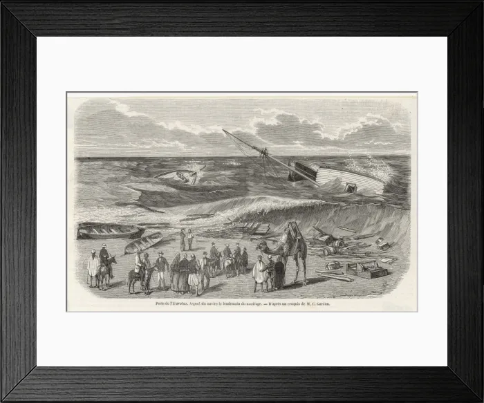 Framed Print : EUROTAS WRECKED Framed Print : EUROTAS WRECKED