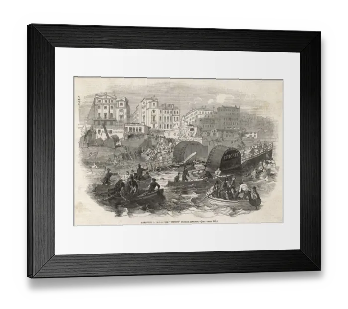 Framed Print : CRICKET WRECK Framed Print : CRICKET WRECK