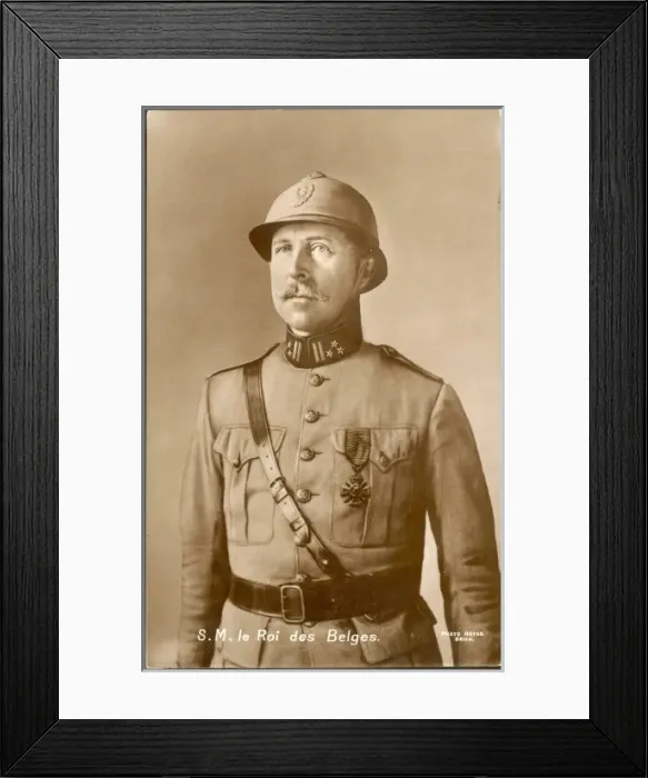 Framed Print : Albert K of Belgians Framed Print : Albert K of Belgians