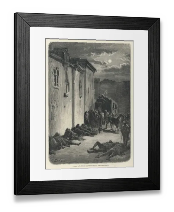 Framed Print : Night Diligence / Spain Framed Print : Night Diligence / Spain
