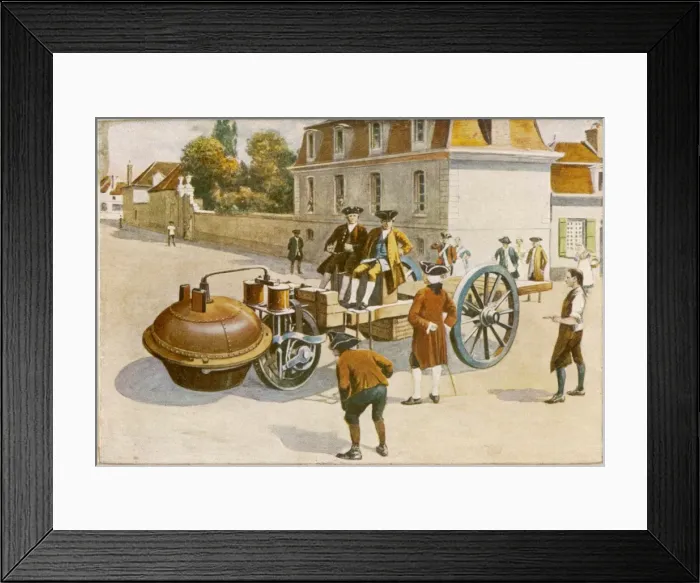 Framed Print : Cugnots Steam Car Framed Print : Cugnots Steam Car