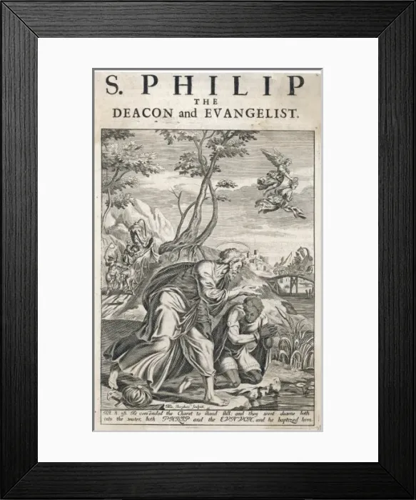 Framed Print : Philip the Deacon Framed Print : Philip the Deacon