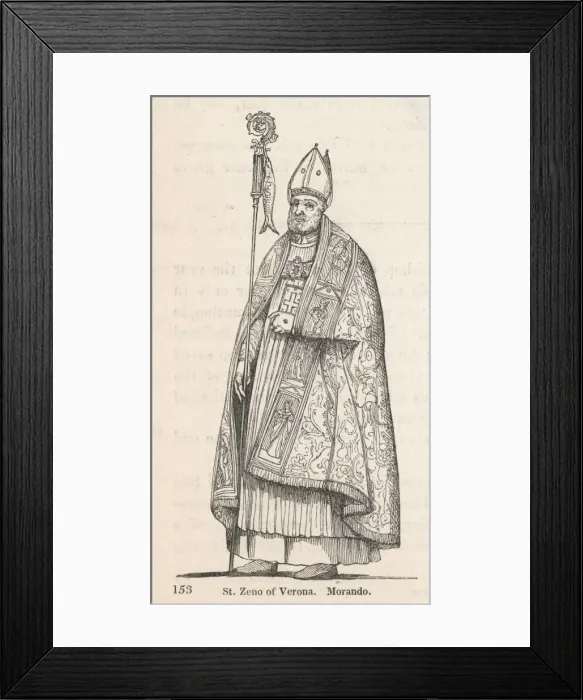 Framed Print : St Zeno / I Morando Framed Print : St Zeno / I Morando