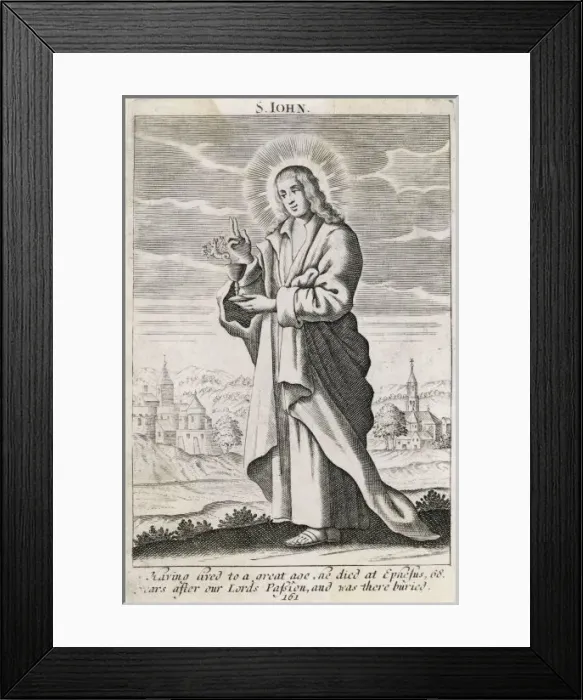 Framed Print : John the Evangelist Framed Print : John the Evangelist