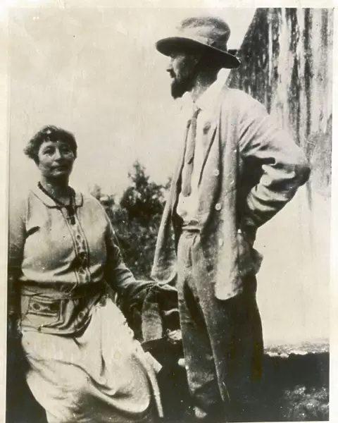 D. H. Lawrence & Wife
