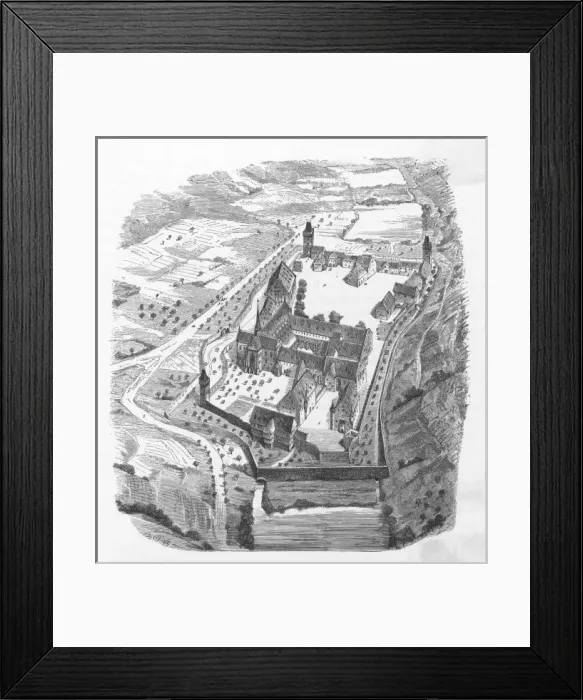 Framed Print : Cistercian Monastery Framed Print : Cistercian Monastery