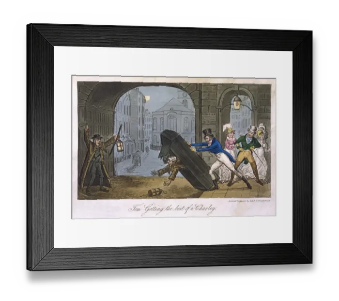 Framed Print : Crime / Assault / C19 London Framed Print : Crime / Assault / C19 London