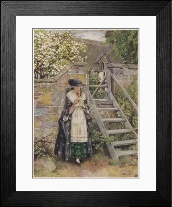 Framed Print : Goldsmith / Vicar / Olivia Framed Print : Goldsmith / Vicar / Olivia
