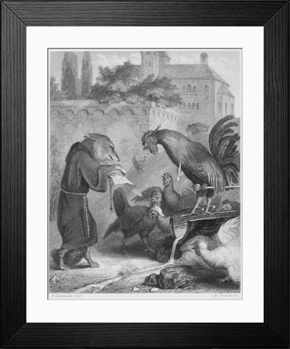 Framed Print : Reinecke Fuchs / Goethe Framed Print : Reinecke Fuchs / Goethe