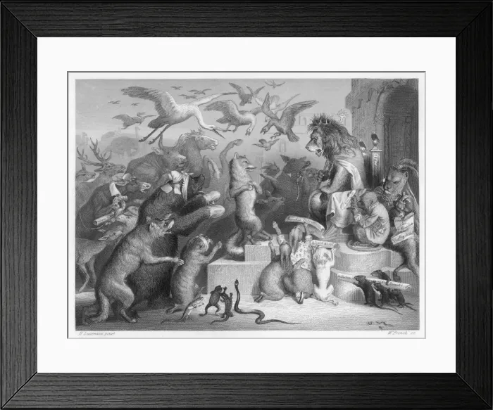 Framed Print : Reinecke Fuchs / Goethe Framed Print : Reinecke Fuchs / Goethe