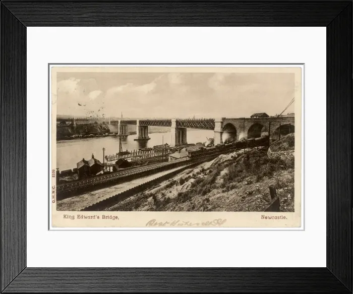 Framed Print : King Edward Br Newcastle Framed Print : King Edward Br Newcastle