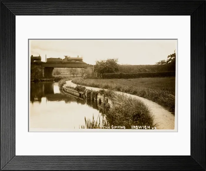 Framed Print : Railway Bridge Ipswich Framed Print : Railway Bridge Ipswich