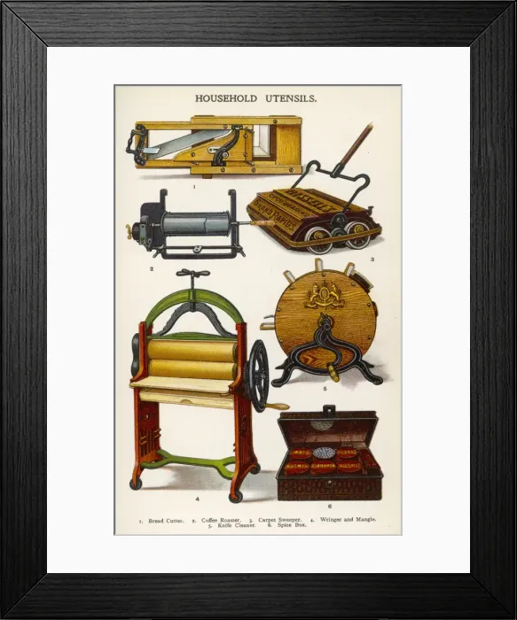 Framed Print : Household Appliances Framed Print : Household Appliances