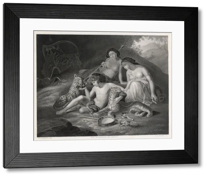 Framed Print : Dionysos / Bacchus / God Framed Print : Dionysos / Bacchus / God