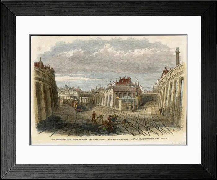 Framed Print : Junction at Smithfield Framed Print : Junction at Smithfield