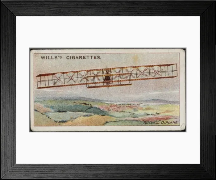 Framed Print : Kimball Biplane Framed Print : Kimball Biplane