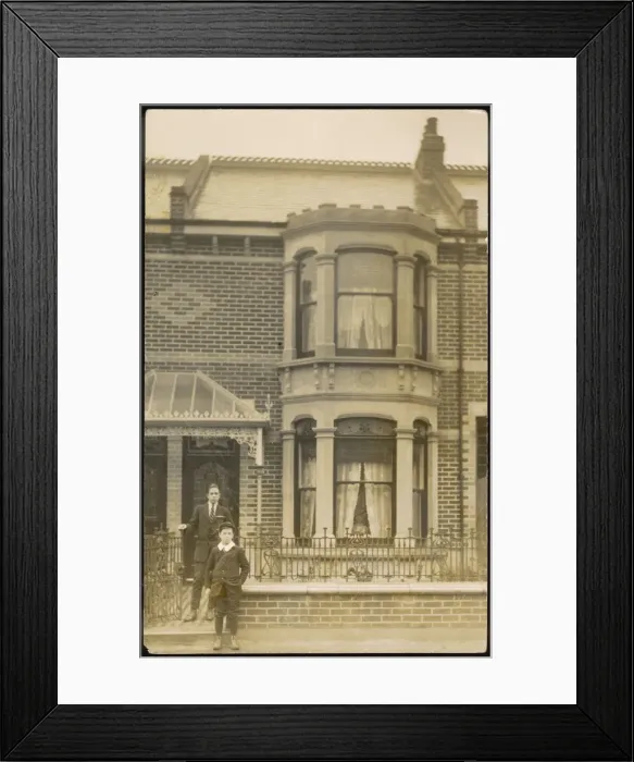 Framed Print : Middle Class Terrace Framed Print : Middle Class Terrace