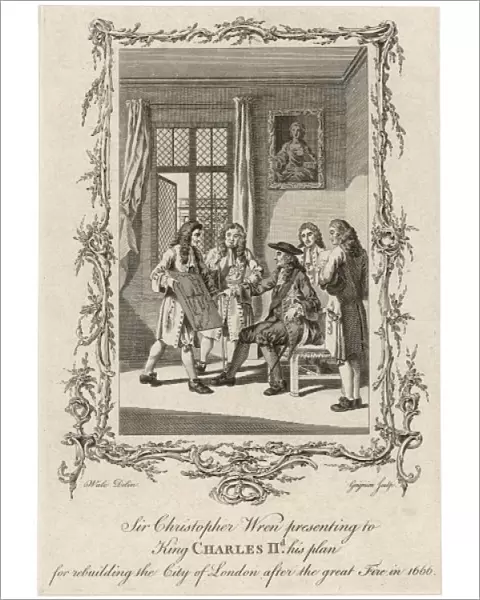 Wren with Charles II