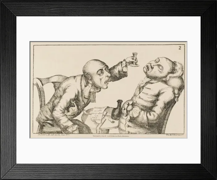 Framed Print : Bute Drink 1772 (Bobbin) Framed Print : Bute Drink 1772 (Bobbin)