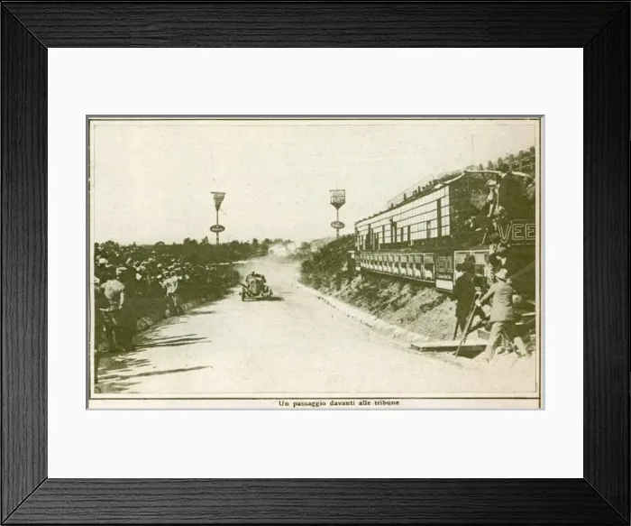 Framed Print : Targa Florio Race 1922 Framed Print : Targa Florio Race 1922