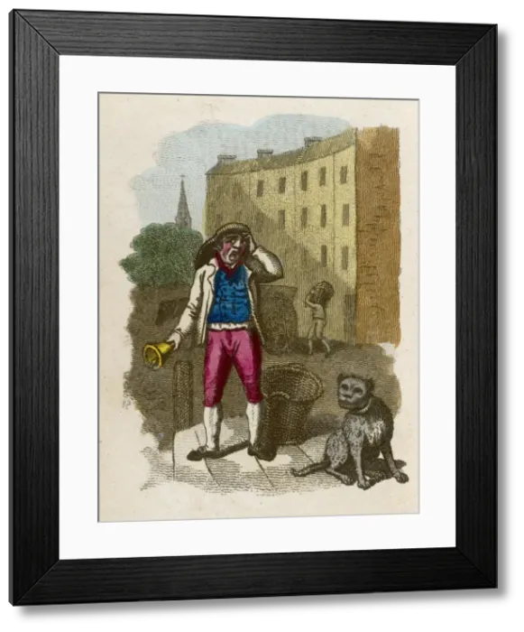 Framed Print : London Dustman (Harris) Framed Print : London Dustman (Harris)