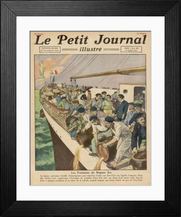 Framed Print : Beer Poured Overboard Framed Print : Beer Poured Overboard