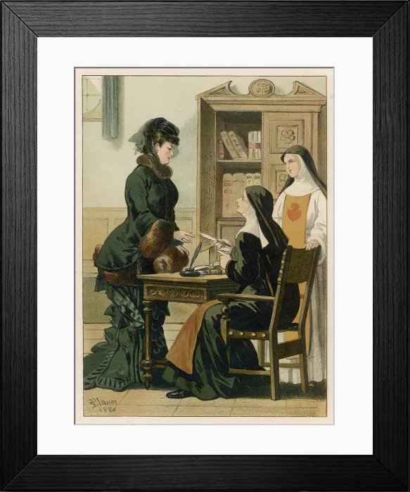 Framed Print : A Benefactress Framed Print : A Benefactress