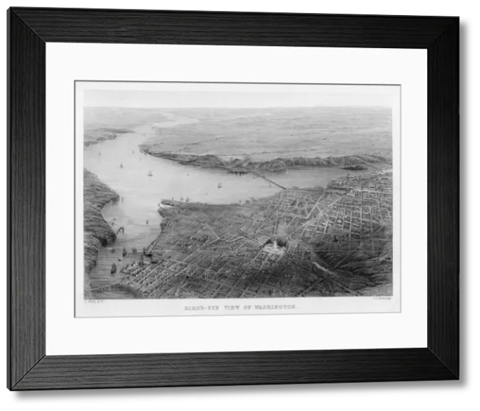 Framed Print : USA / Washington / Birds-Eye Framed Print : USA / Washington / Birds-Eye