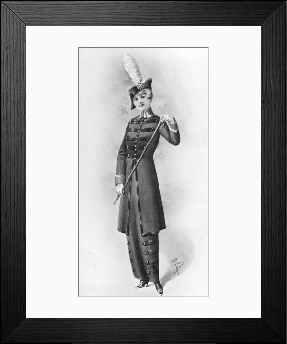 Framed Print : Military Fashions 1914 Framed Print : Military Fashions 1914
